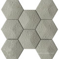 Environment-Friendly Materials Hexagon Concrete Interior Wall Cement Mosaic Tiles